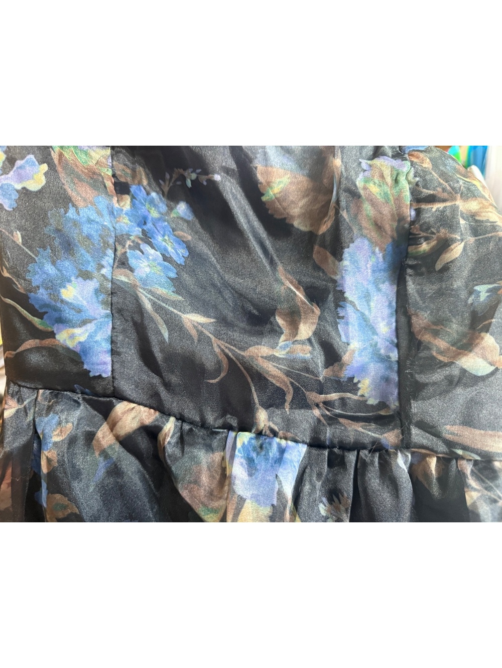 Lulus New Strapless Floral High-Low Dress with Tags - Picture 14 of 15